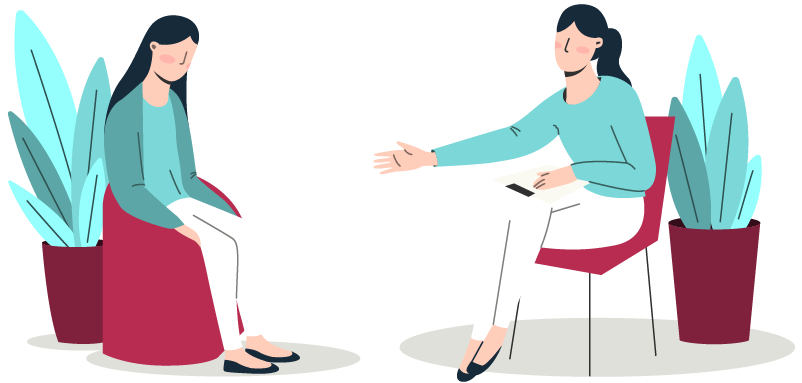 sesja pacjenta z psychoterapeutą